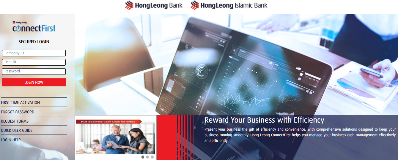 hong leong bank biz connect - Anthony James