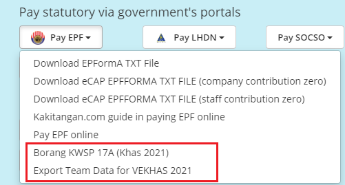 Epf rate 2021