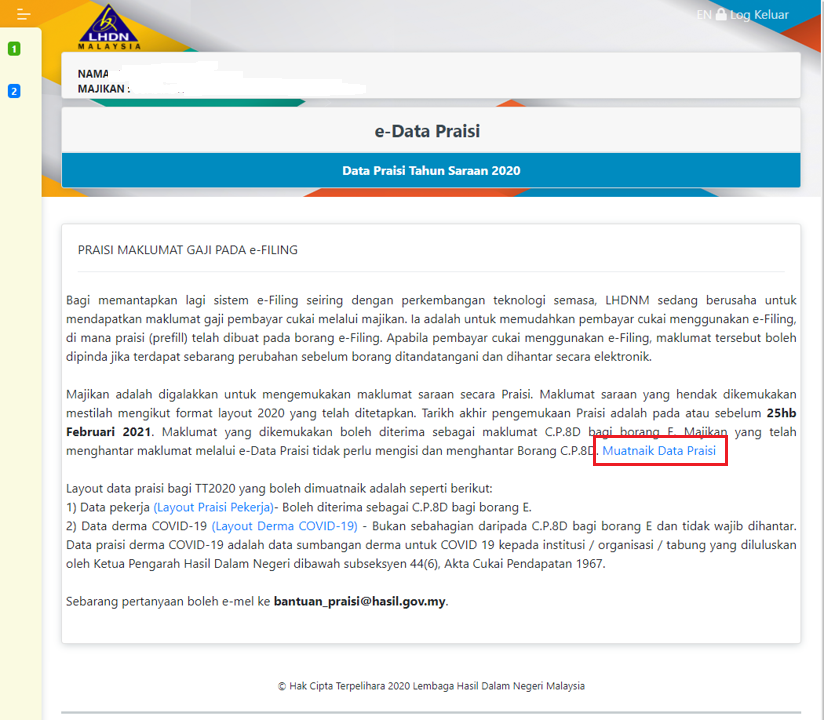 How To Complete The Lhdn Be Form Pinjaman Peribadi Cara Buat Duit