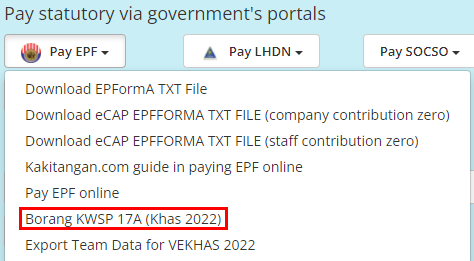 Epf contribution 2022